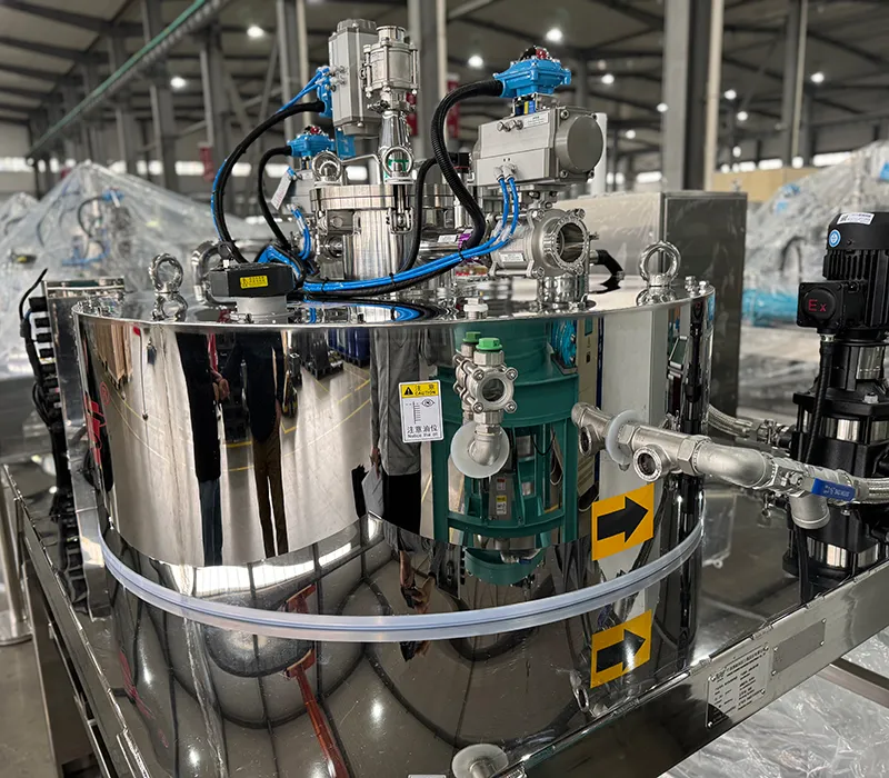 Magnetabscheider für die Herstellung von PVDF (Polyvinylidenfluorid) in einer Chemikalienfabrik