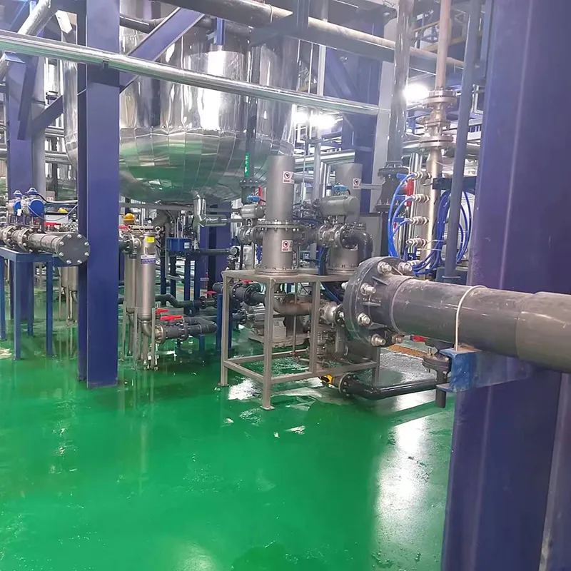 Automatisierte Filterung von Lithium-Eisenphosphat-Gemisch bei der Herstellung von Batterien